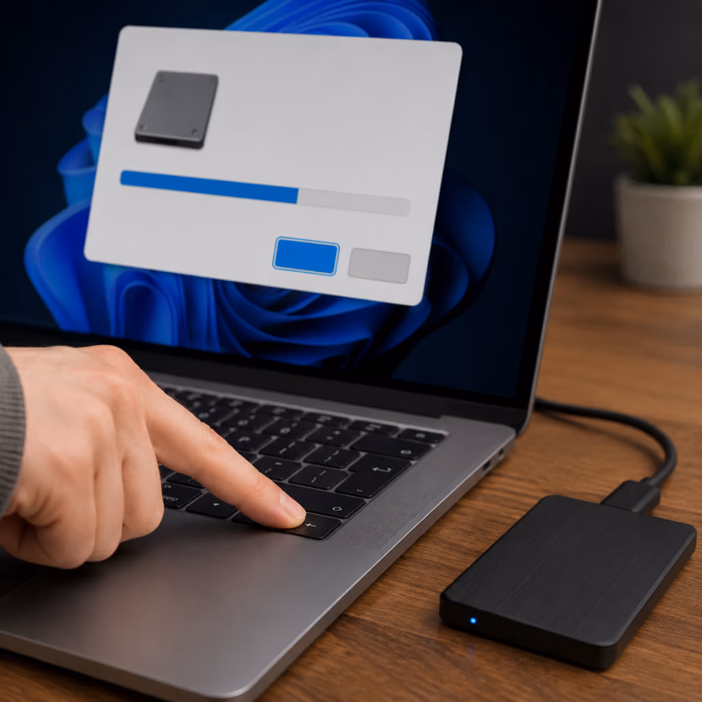 Stop reconnecting the drive